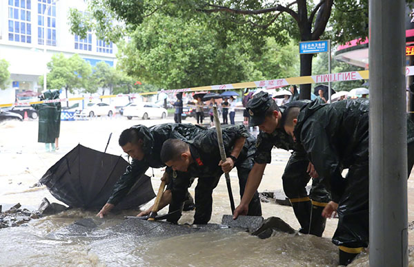 洪水突发，杰克龙阀门送货道路受阻